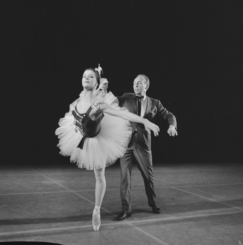 George Balanchine se souborem v Amsterdamu. Foto: Wiki Commons.